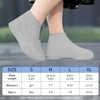 JEVRKAPZ Waterproof Shoe Covers,Upgrade Reusable Rain Shoe Galoshes with Zipper,Resistant