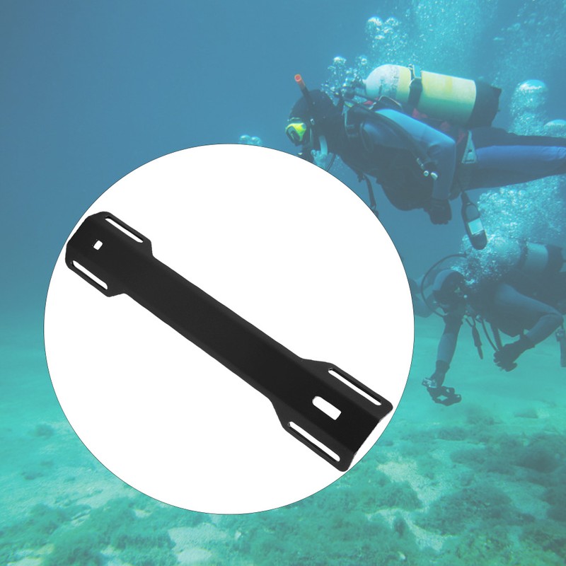 Aluminum Alloy Harness Backplate Back Plate Support Bracket for Scuba