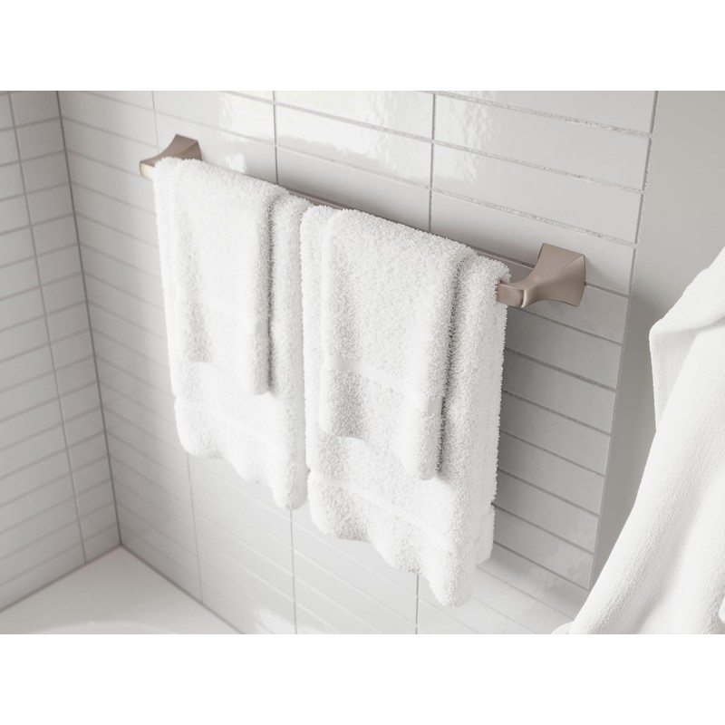 Pfister Bruxie 3-Piece Bathroom Hardware Set with Towel Bar, Towel