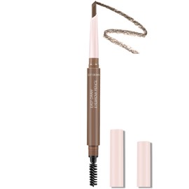 Eyebrow Pencil, Long-Lasting Natural Eye Brow Pencil Makeup-Tool Eyebrow Pen with Brow-Brush (Soft Brown)