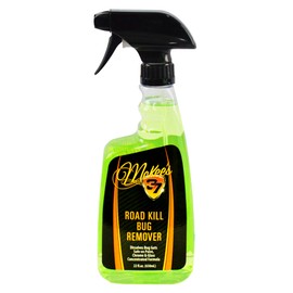 McKee's 37 - Road Kill Remover | Powerful Bug And Tar Remover, Easy and Convenient Car Bug Eliminator Spray for Cars, Trucks, Motorcycles & RVs (22 oz)