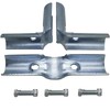 4 PCS End Rail Clamps Fit for 3/4 Inch EMT