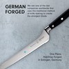 Messermeister Meridian Elite 8” Scalloped Offset Knife - Fine German