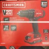Craftsman 🔥NEW🔥CRAFTSMAN 20V DRILL/DRIVER KIT W/ BATTERY & CHARGER CMCD700D1