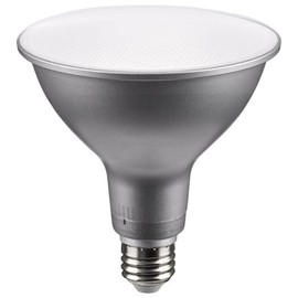 Satco S11589 13.3 Watt PAR38 LED; Medium Base; Silver Finish; CCT Selectable; 120 Volt; 40 Degree Beam Angle (1 LED Light Bulb)
