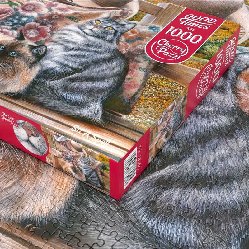 Puzzle 1000 Pieces: Passer le Temps