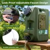 YOSN 5 Gallon Water Jug, Camping Water Container, BPA Free