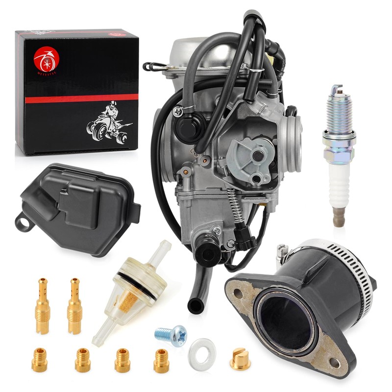 Carburetor & Intake Manifold Boot For Honda Foreman 500 TRX500