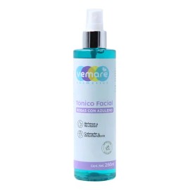 Tónico Facial De Rosas Y Azuleno Vemare Piel Sensible 250 Ml