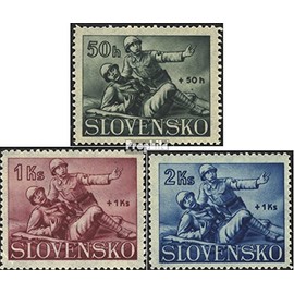 Slovakia 88-90 (complete.issue.) 1941 Red Cross (Stamps for collectors) Red Cross