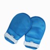 Senior Anti-Scratch Protective Mittens with Wrist Support for Rehabilitation Protective Double-sided Mesh Gloves B 2ea