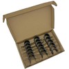 20 PCS Rubber Cushioned U Shaped Pipe Clamps,Stainless Steel Rubber