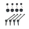 UCCKEYI 1 Set Black Upgrade CVD Drive Shaft Kit Compatible
