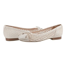 Bandolino Women's MARAFIA Ballet Flat, Ivory 150, 8