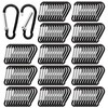 TANEMUDO 600 Pcs 2" Spring Snap Hooks in Bulk Aluminum