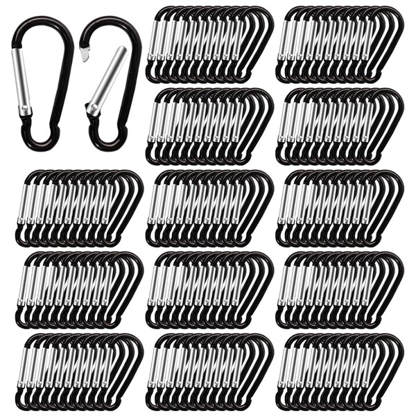 TANEMUDO 600 Pcs 2" Spring Snap Hooks in Bulk Aluminum