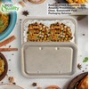 EcoQuality 24oz Disposable Bowls with Fiber Lids - Rectangular Compostable