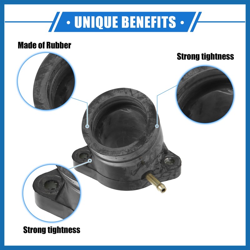 A ABSOPRO Carburetor Intake Manifold Boot Kit Compatible for Yamaha