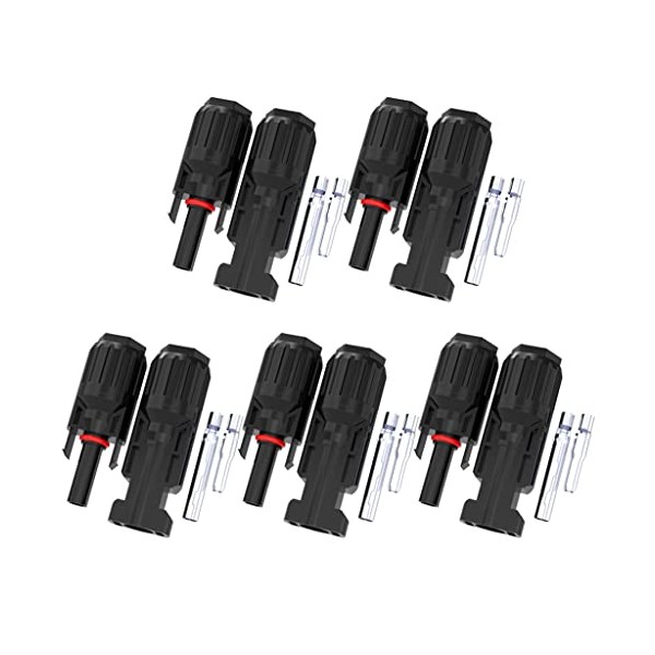 Sudoo Solar Panel Connectors - Durable Solar Cable Connectors, Easy-to-Use