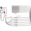 LEDGlow 6pc Advanced White LED Motorcycle Accent Neon Underglow Lighting
