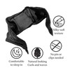 Donna Collection Pillow Satin Rollers, Black