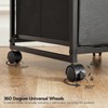 HOOBRO 3-Drawer Mobile File Cabinet, Vertical Filing Cabinet, Under Desk
