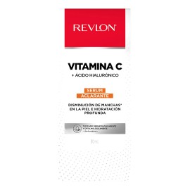 Revlon Sérum Facial Vitamina C 1 % y Ácido Hialurónico, Ilumina la Piel, 30 ml