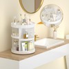 HEMTROY 360 Rotating Makeup Organizer, DIY Adjustable Cosmetics Organizer, Professional