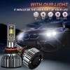 SHENKENUO For Jeep Grand Cherokee 2011-2013 6000K LED Headlight High/Low