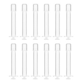 JUKOTA Pack of 12 Disposable Vaginal Applicators for Intimate Showers, Enema, Hygienic Thread Injector Applicators, Lubricant Applicator, Syringe, Lubricant Tube for Most Suppositories Unguent