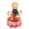 PT Pacific Trading Lakshmi Hindu Goddess on Lotus Statue Sculpture