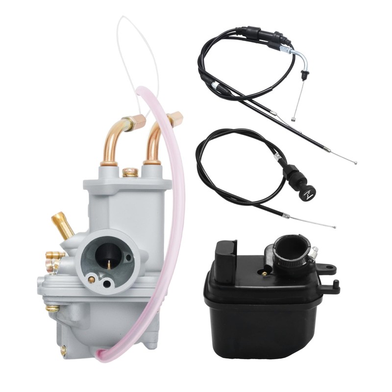 Hoypeyfiy PW50 Carburetor Air Filter and Throttle Choke Cable Kit