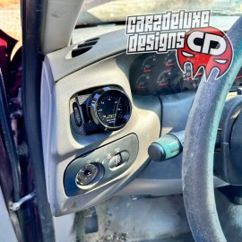 CARZDELUXE Single gauge pod mount for 1997-2004 F150 lightning functional defrost vent