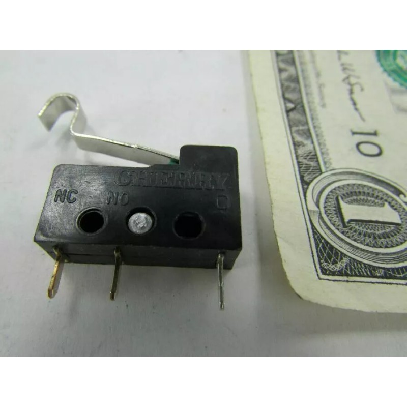 Cherry Lot 5 Cherry E63-04RP Miniature MicroSwitches, Normally Open &