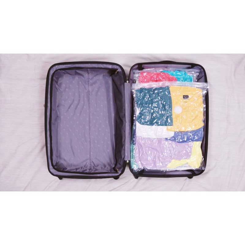 PAC 'N STACK Handheld Vacuum Sealing Storage with Bags, 4