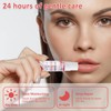 VISRIE 32 Pack Lip Balm, Natural Lip Balm Bulk with