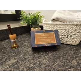 Generic Saponificio Artigianale Fiorentino Gentleman's Soap - Vetiver And Argan Scented Luxury Soap Bar 10.5 oz Made in Tuscany, Italy, Beige