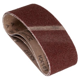 Kozelo 3 Pcs Sanding Belts 3 x 21 Inch 36 Grit Aluminum Oxide Abrasive Sandpaper for Belt Sander Metal Grinding Wood Working Weld Rust Removal