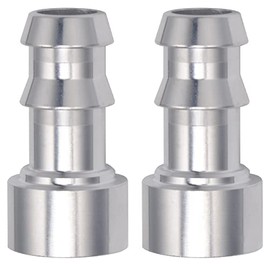 Podavelle Aluminum Weld On 1/2 In. Barb Fitting Adapter, Pack of 2