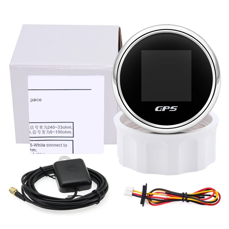 ARTILAURA 2'' 52MM Digital GPS Speedometer Gauge With LCD Odometer