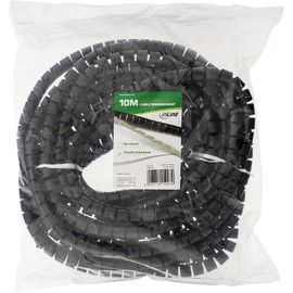 InLine® 59947S Flexible Cable Duct (10 m), Black