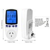 240V Plug Power Meter Electricity Usage Monitor,PIOGHAX Energy Watt Voltage