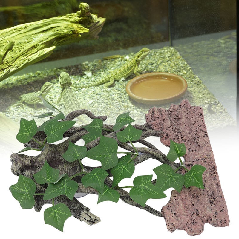 Reptile Climb Tree Decoration High Simulation Aquarium Decoration Tree Branch