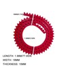 Woodworking Profiling Strip with Gear-Driven Chain - 1.98m Flexible Polymer