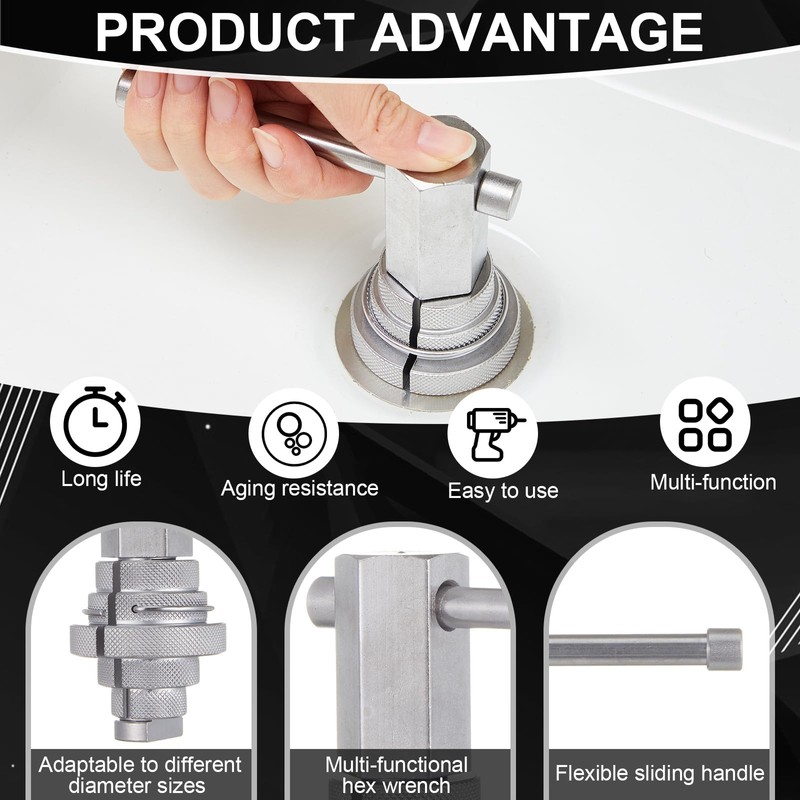 Otoolling 31405 Compatible with Model 342 Internal Wrench with 4-1/2