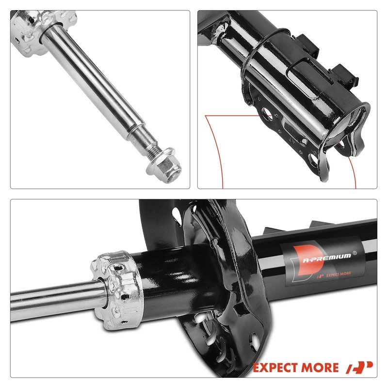 A-Premium Front Pair (2) Strut Assembly Compatible with Hyundai Veloster