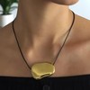 Frodete Statement Necklace for Women Chunky Gold Necklaces Long Pendant