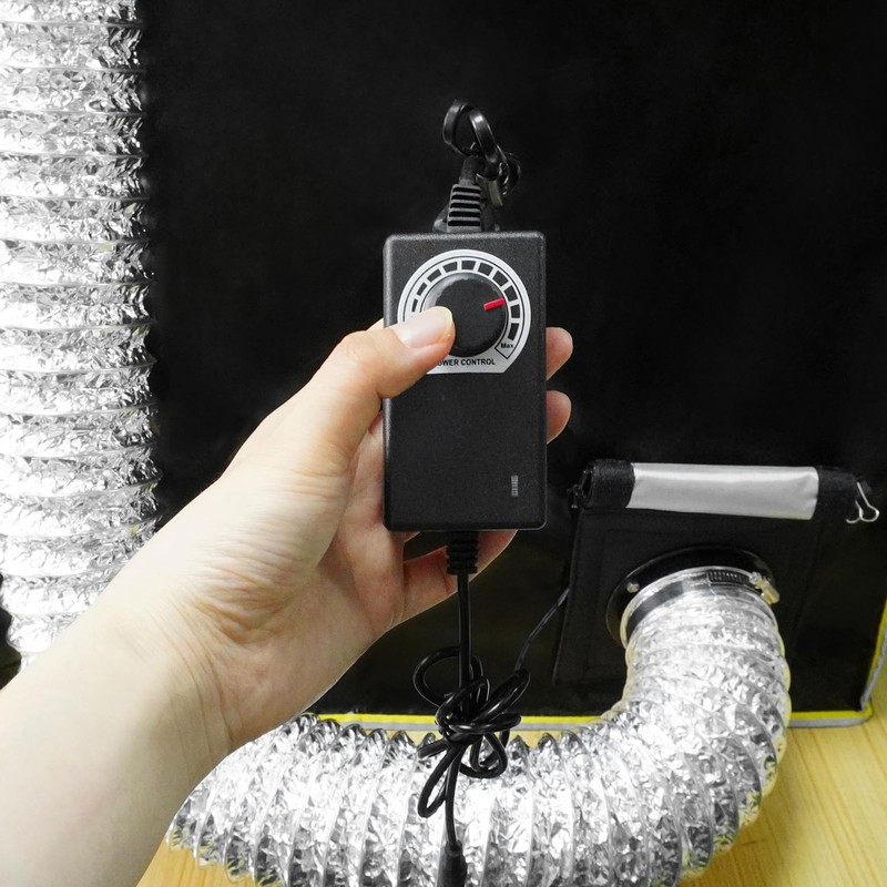 3D Printer Enclosure with 3-Layers Filter Adjustable Speed Ventilation Fan