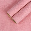 CHIHUT 12”x100” Self Adhesive Velvet Flocking Liner Sheet Peach Pink