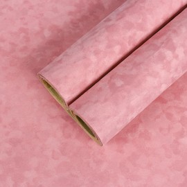 CHIHUT 12”x100” Self Adhesive Velvet Flocking Liner Sheet Peach Pink Peel and Stick Velvet Flocking Contact Paper Jewelry Drawer Felt Liner Roll for Shelves Box Lining Solid Pink Felt Wallpaper